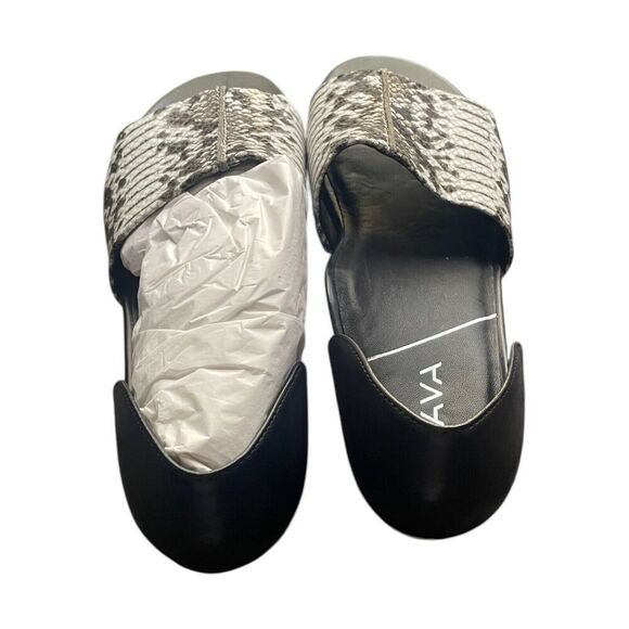 SoftWalk Sava Calera Flat Slip On Black/Grey  Leather Women's Sz US 6.5/EUR 37M - Picture 5 of 8